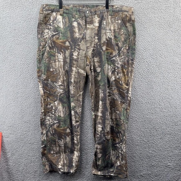 Carhartt Pants Mens 44x32 Realtree Camo Relaxed Fit 102288 977 Hunting
